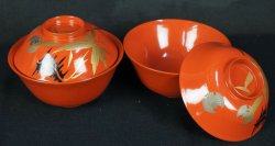 Owan lacquer wood bowl 1950