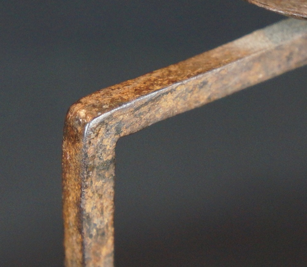 Support De Bougies Japonais Ancien (Shokudai) époque Edo - En Bronze Et Bois, Pièce Unique Artisanale 1600-1930
