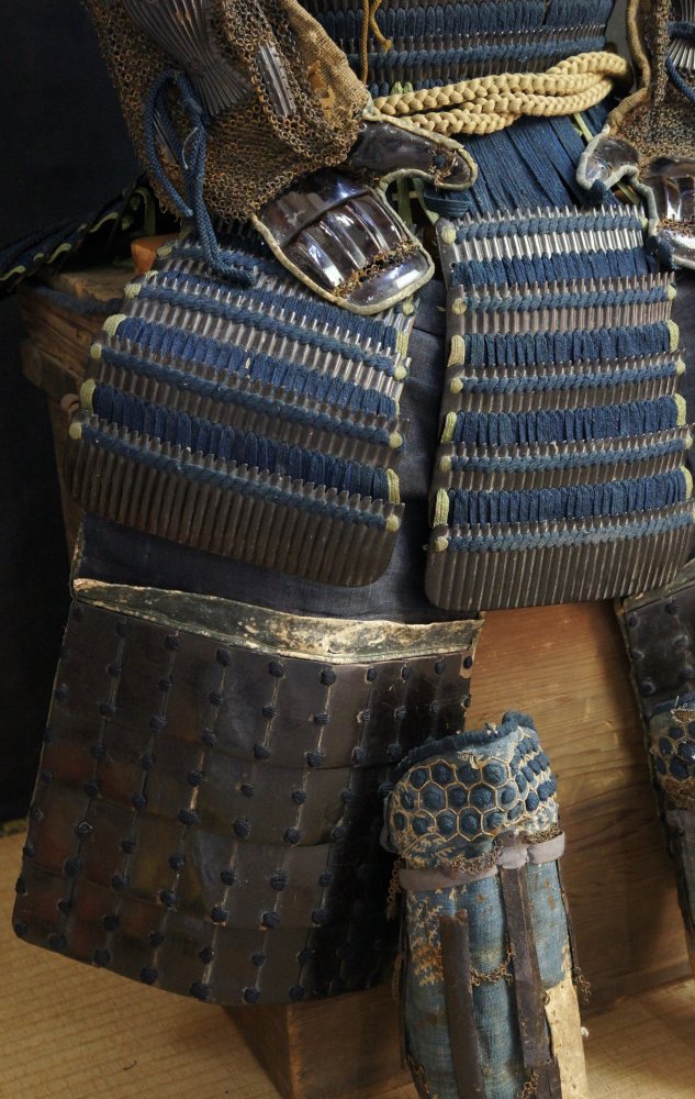 Antique Japan original Samurai armor Yoroi 1700 historical