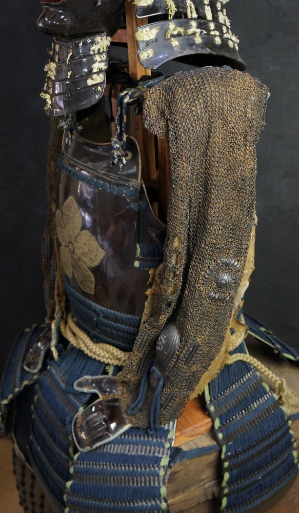 Antique Japan original Samurai armor Yoroi 1700 historical