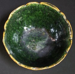 Raku Hakusai vase 1800