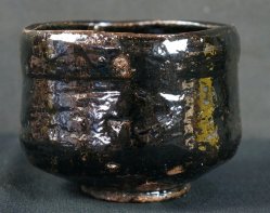 Raku Kuro-Chawan 1900