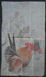 Rooster Sumi-e 1800