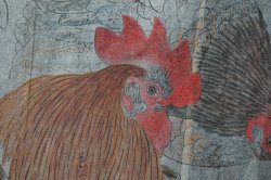 Rooster Sumi-e 1800