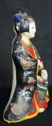 Rural ceramic doll 1900s