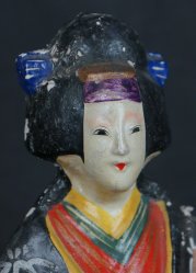 Rural ceramic doll 1900s