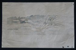 Rural China 1930 woodblock