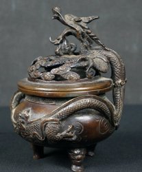 Ryu Koro censer 1880