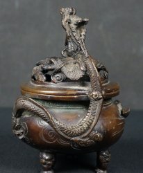 Ryu Koro censer 1880