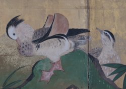 Ryusetsu gold painting 1700