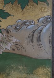 Ryusetsu gold painting 1700