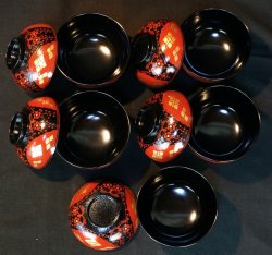 Sakura bowls 1950s