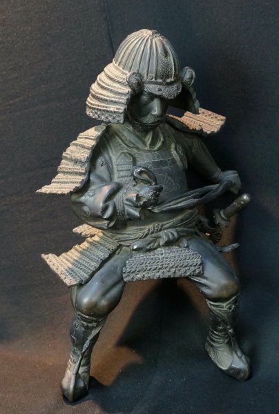 Samurai bronze 1900