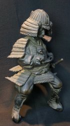 Samurai bronze 1900