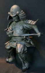 Samurai bronze 1900