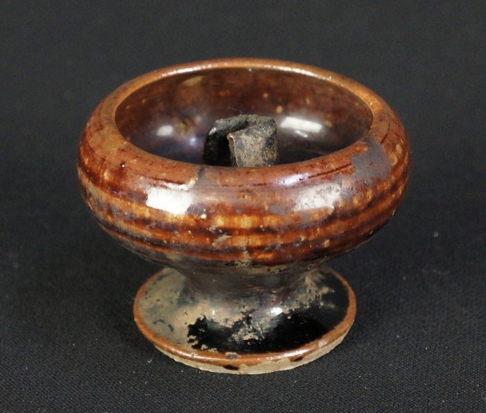 Samurai oil lamp 1800