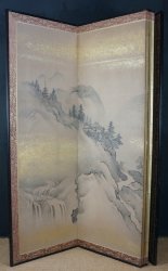 Sansui Byobu large screen 1880s