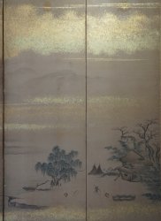 Sansui Byobu large screen 1880s