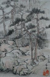 Sansui landscape 1900