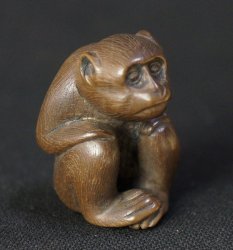 Saru Netsuke 1800