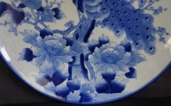 Sashimi ceramic plate 1900