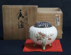 Satsuma ceramic Koro 1900