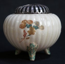 Satsuma ceramic Koro 1900