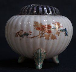 Satsuma ceramic Koro 1900
