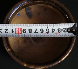 Seto Koro bronze lid 1800