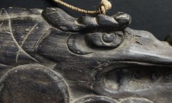 Shachi-Gyoku Buddhist bell 1800