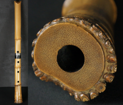 Shakuhachi flute 1900 bamboo