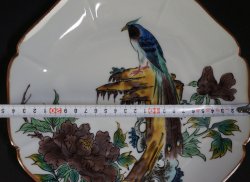 Shigeo Kutani plate 1970