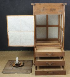Shikaku-Andon 1880 Meiji lantern