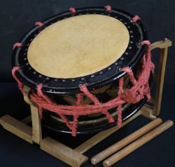 Shime-Taiko Noh drum 1900