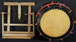 Shime-Taiko Noh drum 1900