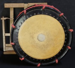 Shime-Taiko Noh drum 1900