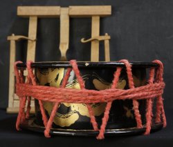 Shime-Taiko Noh drum 1900