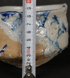Shino-Chawan blue 1980