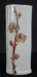 Shinoyaki Ume vase 1980