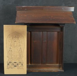 Shinto Buddhist shrine 1850