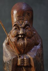 Shinto deity Jyurojin1970