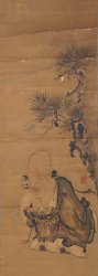 Shinto scroll 1880s