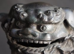 Shishi solid bronze lost wax 1900