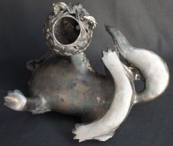 Shishi solid bronze lost wax 1900