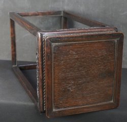 Shitan hard wood stand 1900