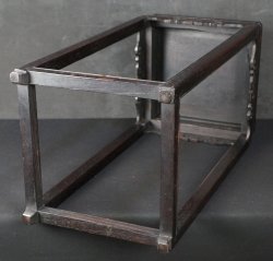 Shitan hard wood stand 1900