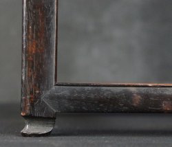 Shitan hard wood stand 1900