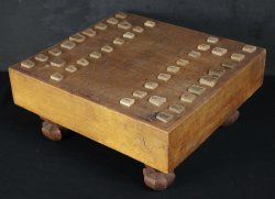 Shogi chess vintage 1900