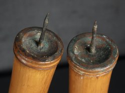 Shokudai bamboo lamp 1900