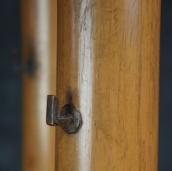 Shokudai bamboo lamp 1900